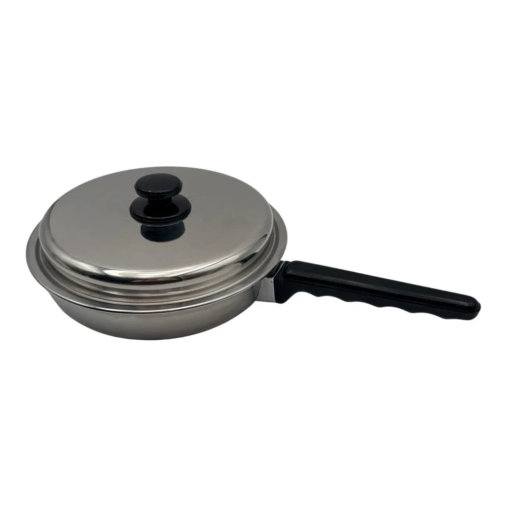 VTG Liquid Core Waterless Cookware Skillet & Lid 8.5